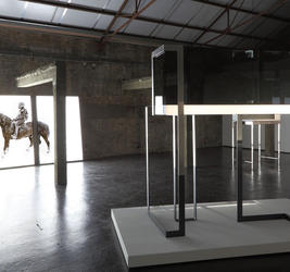 Patrick Bernatchez - Les temps inachevés (Exhibition view, ARGOS 2015). Photo Dirk Pauwels
