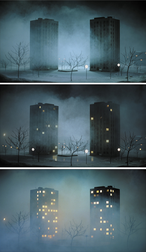 Pierre Huyghe,  Les Grands Ensembles, 2001 